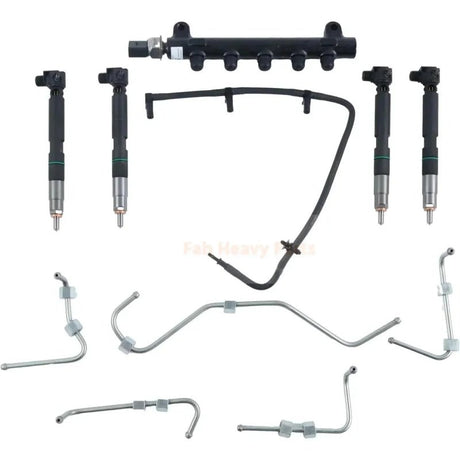 New D24 Fuel System Kit 7516848 7275454 7516849 Aftermarket Replacement For Bobcat Delphi E32 E35 E42 S450 S510 S550 S570 S590 T450 T550 T590 - Fab Heavy Parts
