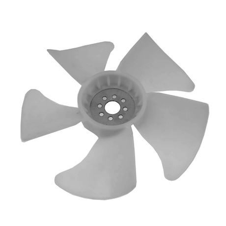 New Fan Blade for Mitsubishi Engine L3E - Fab Heavy Parts