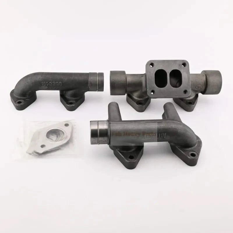 New Fits for Caterpillar C9 Engine Exhaust Manifold 192 - 4697 1924697, 161 - 3398 1613398, 203 - 7775 2037775 Replacement - Fab Heavy Parts