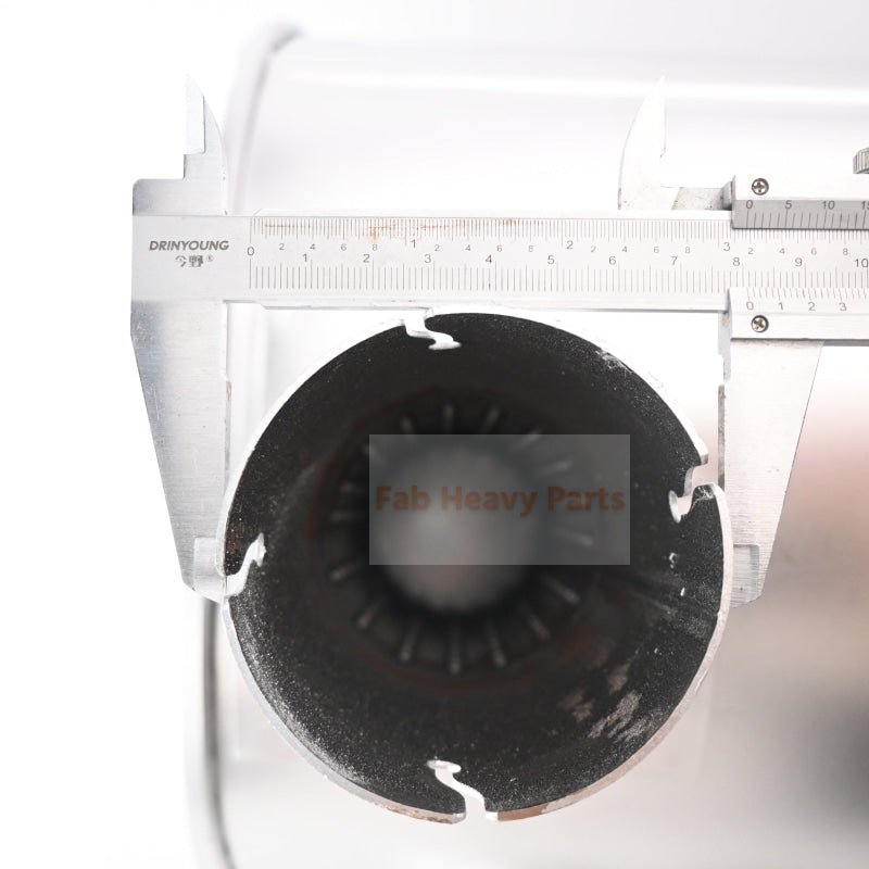 New Fits for Caterpillar Muffler for CAT 320D Excavator with Pipe 90mm, Electronic Engine - Fab Heavy Parts