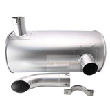 New Fits for Caterpillar Muffler for CAT 320D Excavator with Pipe 90mm, Electronic Engine - Fab Heavy Parts
