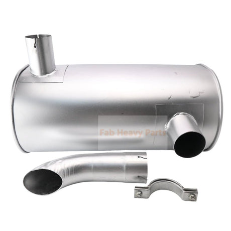 New Fits for Caterpillar Muffler for CAT 320D Excavator with Pipe 90mm, Electronic Engine - Fab Heavy Parts