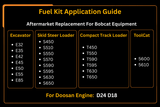 New Fuel Kit Aftermarket Replacement For Bobcat T450 T550 590 T595 T630 650 Doosan D24 D18 Final clearance - Fab Heavy Parts