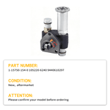 New Fuel Pump 1 - 15750 - 154 - 0 105220 - 6240 9440610297 Fits For Bosch - Fab Heavy Parts