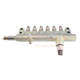 New Genuine Isuzu 6HK1TC Engine Injector Common Rail Assembly 8 - 98152950 - 2 8981529502 8 - 97323019 - 0 for Hitachi Excavator - Fab Heavy Parts