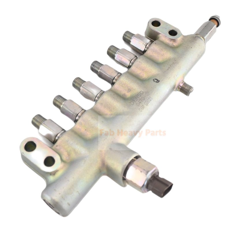 New Genuine Isuzu 6HK1TC Engine Injector Common Rail Assembly 8 - 98152950 - 2 8981529502 8 - 97323019 - 0 for Hitachi Excavator - Fab Heavy Parts
