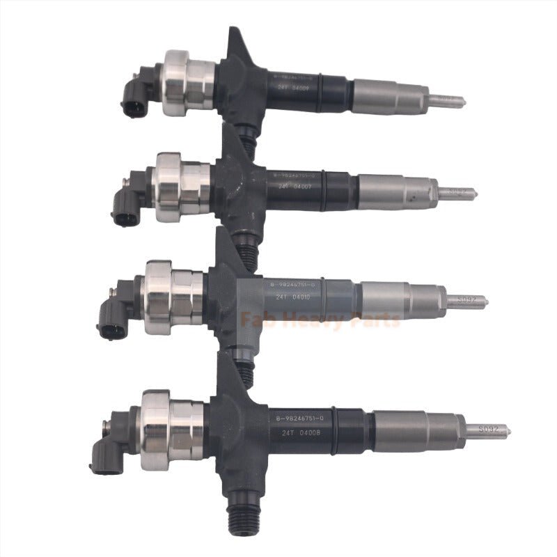 New Genuine Isuzu Engine 4JJ1 Fuel Injector 8 - 98246751 - 0 8982467510 - Fab Heavy Parts