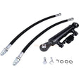 New Hydraulic Top Link Cat. 1 - 1 with Locking Block 16 1/8” - 22 7/16” with 2 x Hose 2 - Way Check Valve Hydraulic Cylinder Fits for Tractors Excavators - Fab Heavy Parts