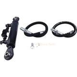 New Hydraulic Top Link Cat. 1 - 1 with Locking Block 16 1/8” - 22 7/16” with 2 x Hose 2 - Way Check Valve Hydraulic Cylinder Fits for Tractors Excavators - Fab Heavy Parts