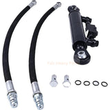 New Hydraulic Top Link Cat. 1 - 1 with Locking Block 16 1/8” - 22 7/16” with 2 x Hose 2 - Way Check Valve Hydraulic Cylinder Fits for Tractors Excavators - Fab Heavy Parts