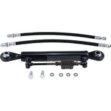 New Hydraulic Top Link Cat. 2 - 2 with Locking Block 22 3/8” - 33 1/2 with 2 x Hose 2 - Way Check Valve Hydraulic Cylinder Fits for Tractors Excavators - Fab Heavy Parts