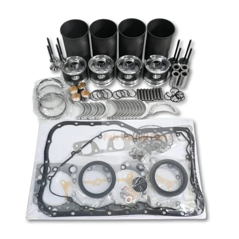New Isuzu 4HF1 Engine Overhaul Rebuild Kit for NPR NQR GMC Truck Excavator Loader - Fab Heavy Parts