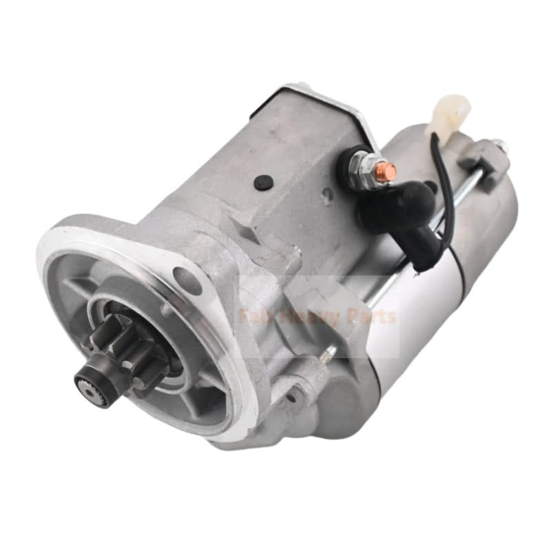 New Isuzu 4LE2 Starter Motor 8971128652, 12V, 9 Teeth, 2KW - Fab Heavy Parts