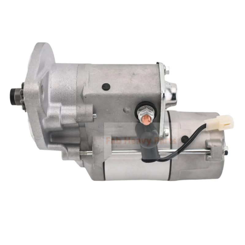 New Isuzu 4LE2 Starter Motor 8971128652, 12V, 9 Teeth, 2KW - Fab Heavy Parts