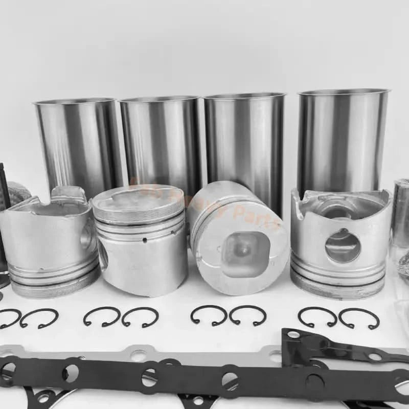 New Isuzu Engine 4JB1 Overhaul Rebuild Kit, Piston 8 - 94433 - 177 - 1 8 - 97176 - 604 - 0 - Fab Heavy Parts