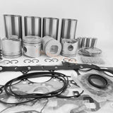 New Isuzu Engine 4JB1 Overhaul Rebuild Kit, Piston 8 - 94433 - 177 - 1 8 - 97176 - 604 - 0 - Fab Heavy Parts