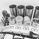 New Isuzu Engine 4JB1 Overhaul Rebuild Kit, Piston 8 - 94433 - 177 - 1 8 - 97176 - 604 - 0 - Fab Heavy Parts