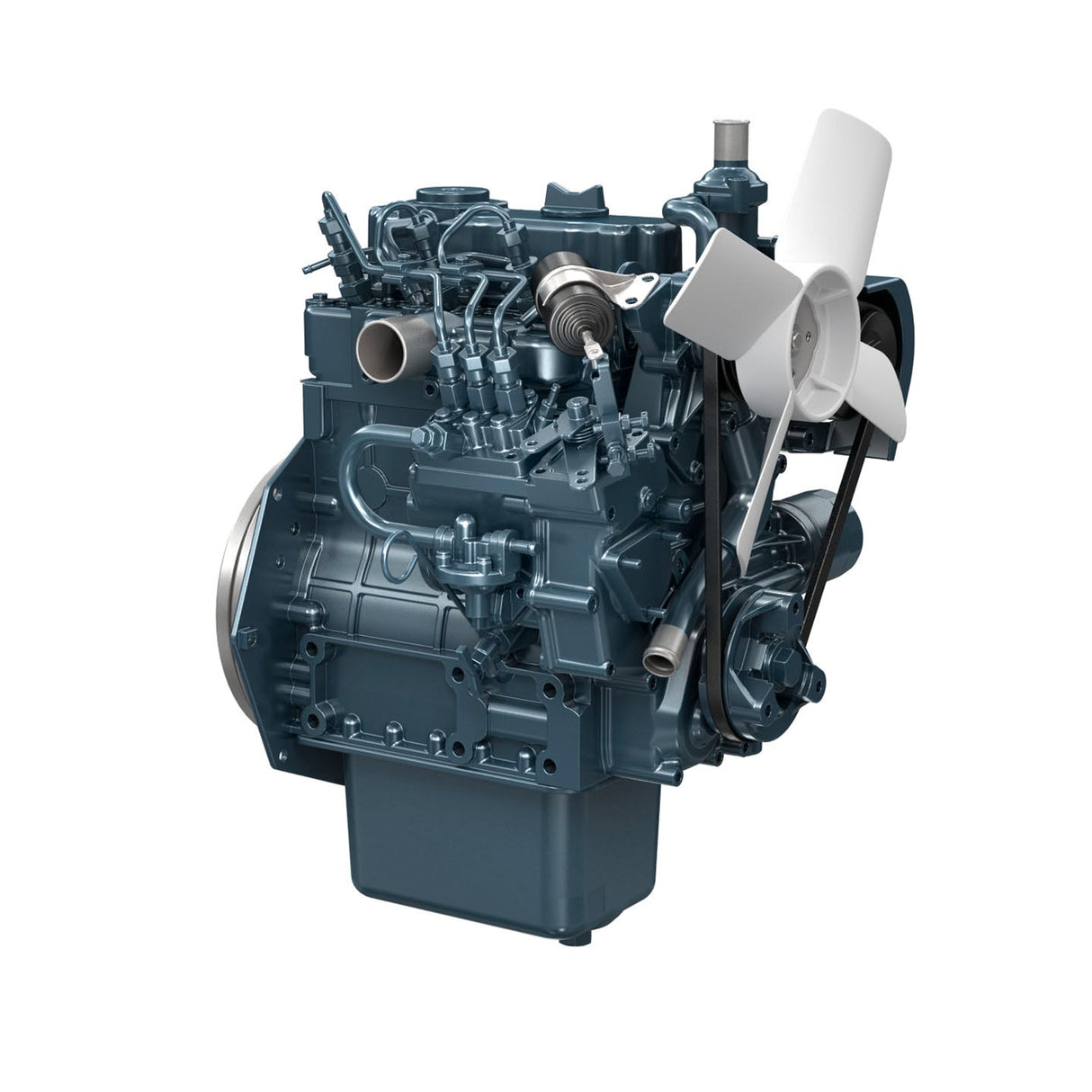 New Kubota D1005 Engine Assembly 3 Cylinder Aftermarket Replacement For Bobcat 463 553 S100 S70 E25 E26 - Fab Heavy Parts