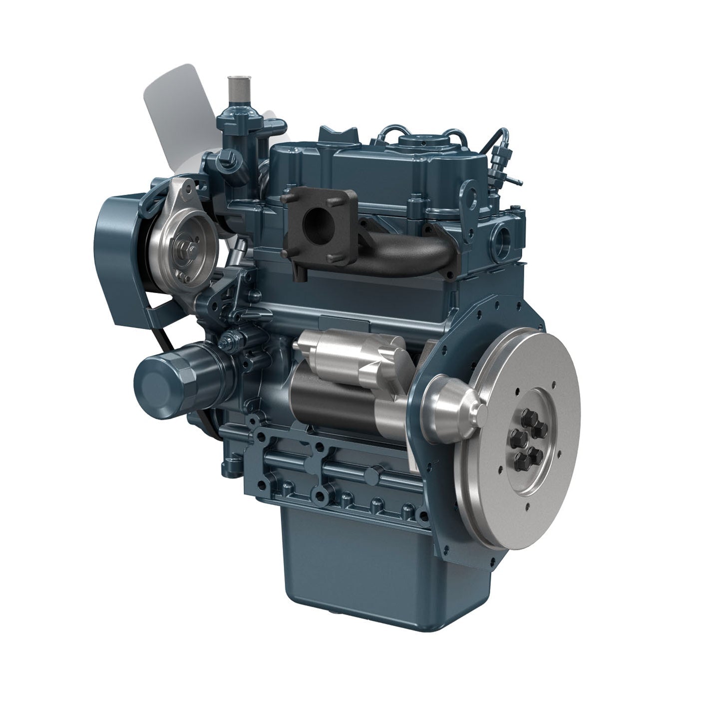 New kubota D722 Engine Assembly 3 - Cylinder - Fab Heavy Parts
