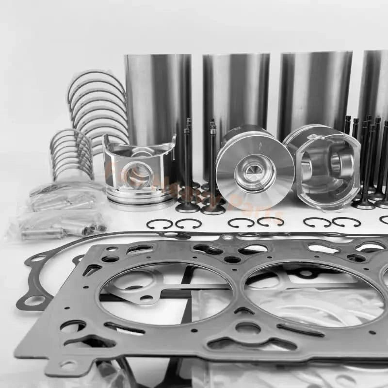New Kubota V2607 Engine Overhaul Rebuild Kit Aftermarket Replacement For Bobcat S550 S570 S590 T590 - Fab Heavy Parts