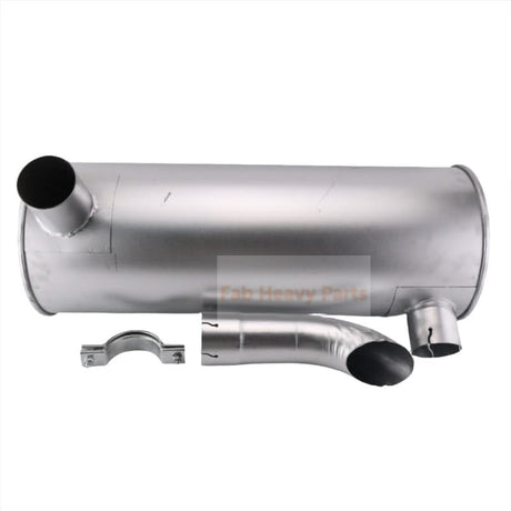 New Muffler 4284449 for Hitachi EX300LC - 2 EX300 - 3 EX300LC - 3 EX300 - 2 EX330 EX300 - 5 Excavator, Engine Isuzu 6SD1 - Fab Heavy Parts