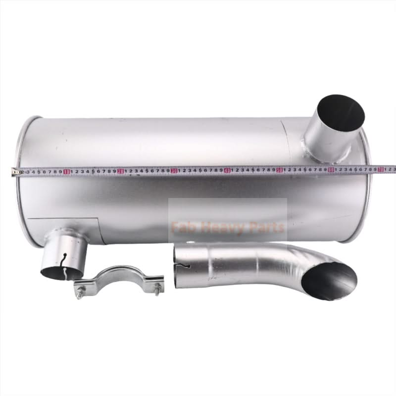 New Muffler 4625214 Fits Hitachi ZAX200 - 3 ZAX210 - 3 ZAX230 - 3 ZAZX240 - 3 ZAX250 - 3 Excavator w/ Isuzu 4HK1 Engine - Fab Heavy Parts