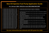 New Oil Injection Fuel Pump 5007420 5007422 Fits For Johnson Evinrude Outboard VRO - Fab Heavy Parts