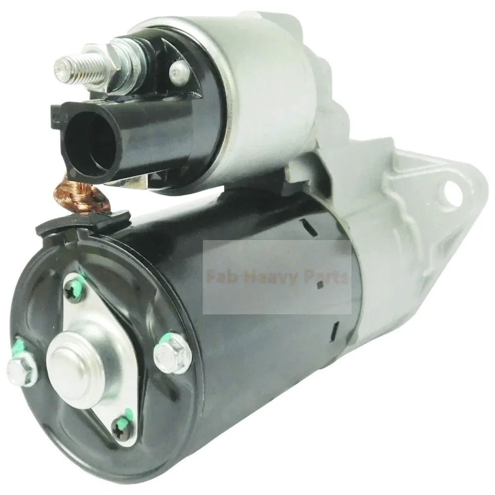 New Starter Motor 19214 LRS02547 0001121435 02E911023S Fits for Volkswagen Beetle CC Eos L4 2.0L 1984CC 121CID 2012 - 2017 - Fab Heavy Parts