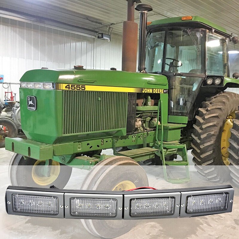 Nose LED Hood Conversion Kit RE306510 Fits for John Deere Tractor 4555 4755 4955 4560 4760 4960 - Fab Heavy Parts