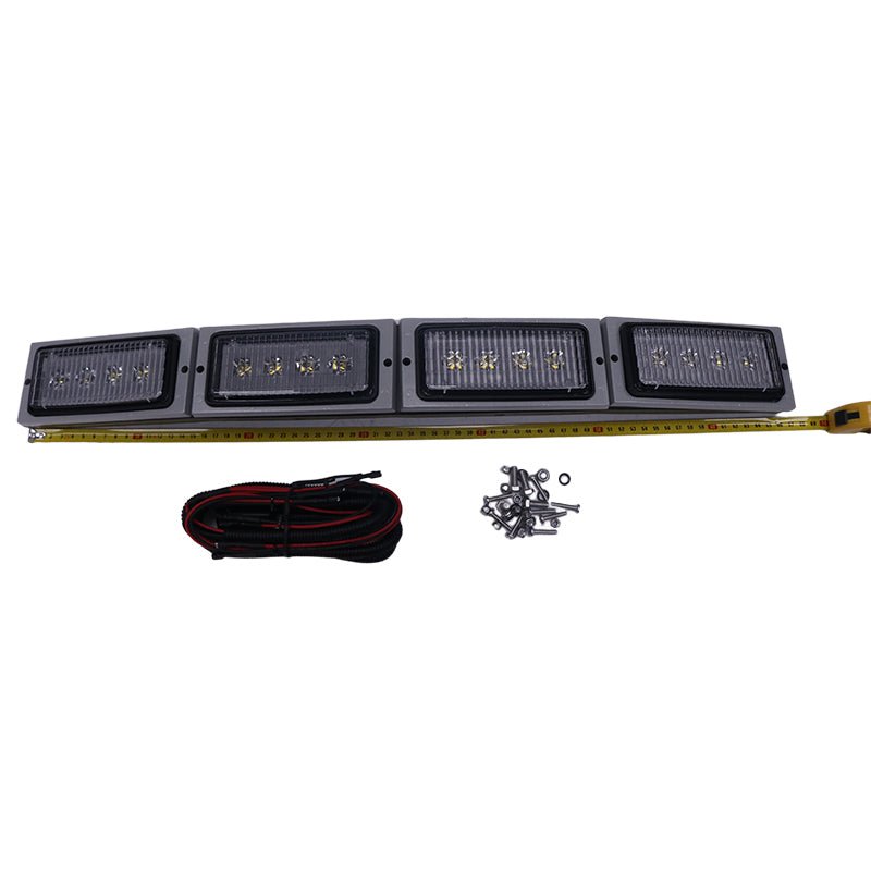 Nose LED Hood Conversion Kit RE306510 Fits for John Deere Tractor 4555 4755 4955 4560 4760 4960 - Fab Heavy Parts