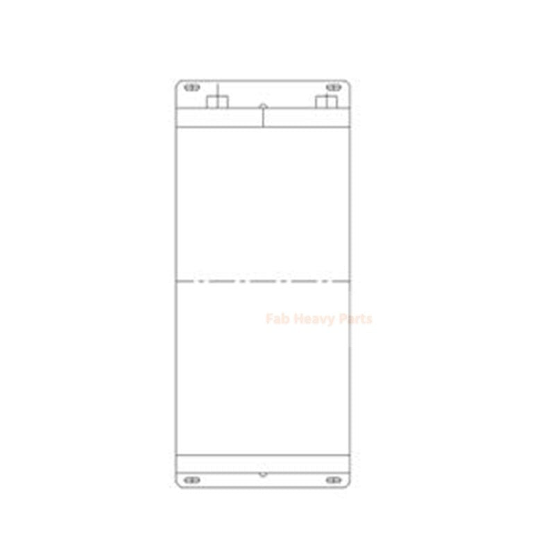 Hydraulic Oil Cooler 12726415 for Volvo Excavator G700B