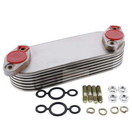 Oil Cooler 2486A970 for Perkins 1004-4 1004-4T 135Ti 1004-40 1004-40T 1004-40TW 1004-42