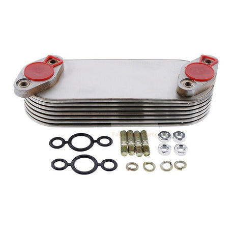 Oil Cooler 6668517 for Perkins Engine 1004 - 40T Aftermarket Replacement For Bobcat Skid Steer Loader 963 - Fab Heavy Parts