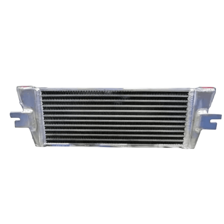 Oil Cooler 85802861 for New Holland Backhoe Loader 555E 575E LB90 LB115 NH85TLB - Fab Heavy Parts