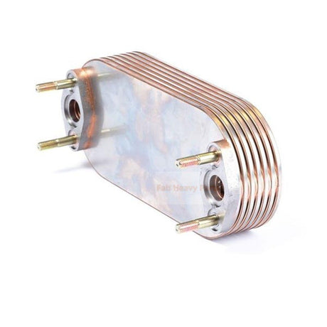Oil Cooler 929 - 364 for Perkins 1006 - 6 1006 - 60 1006 - 60T 1006 - 60TW 1006 - 6T Engine FG Wilson Generator - Fab Heavy Parts