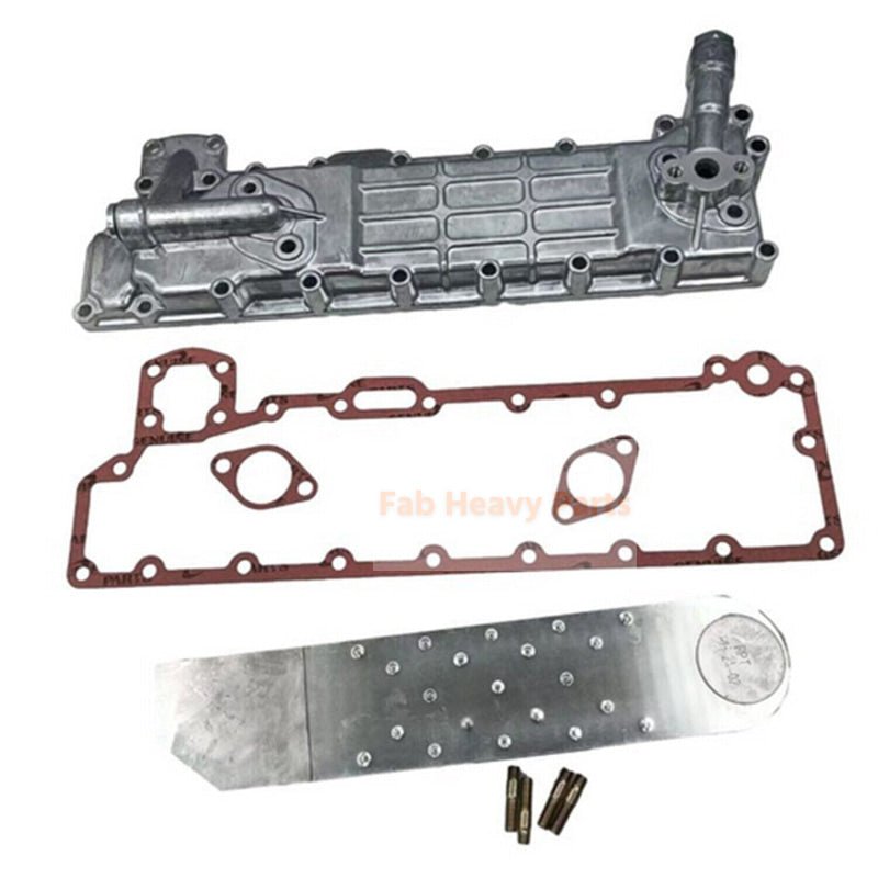 Oil Cooler Assembly 8944496440 Fits for Isuzu 4BG1 4BD1 Hitachi EX100 - 3C EX100 - 5 EX120 - 2 - Fab Heavy Parts