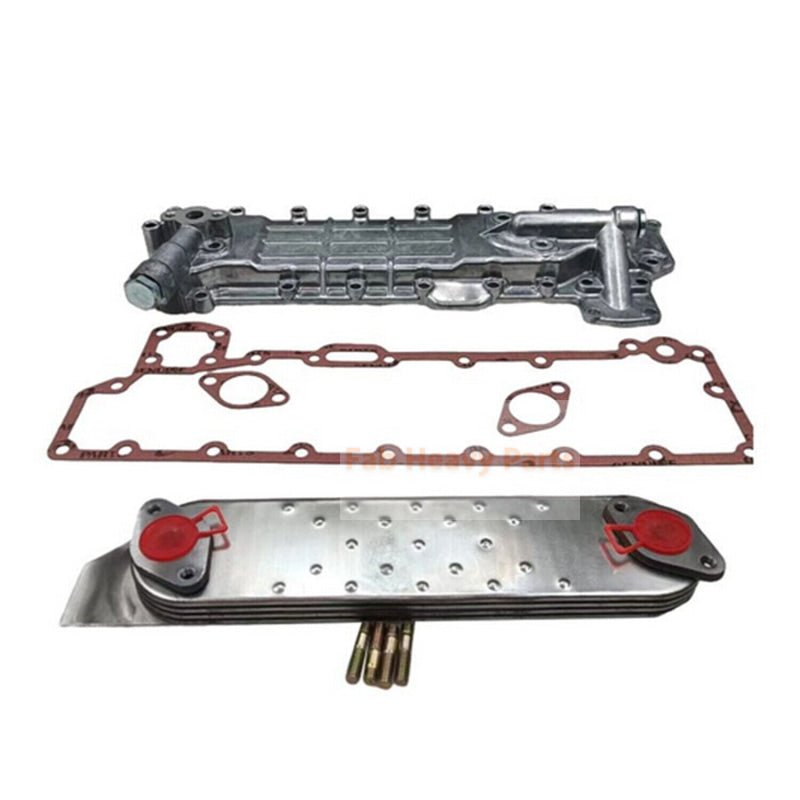 Oil Cooler Assembly 8944496440 Fits for Isuzu 4BG1 4BD1 Hitachi EX100 - 3C EX100 - 5 EX120 - 2 - Fab Heavy Parts