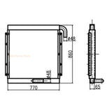 Hydraulic Oil Cooler ME043055 for Kato HD700-7 HD700-8 HD700-9 Excavator