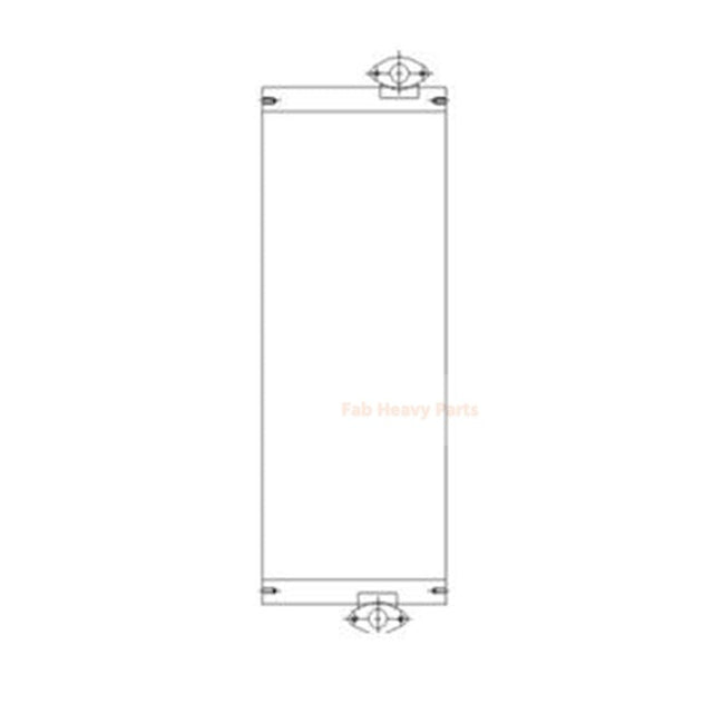 Hydraulic Oil Cooler LC05P00088S005 for Kobelco SK210-10 SK200-10 Excavator
