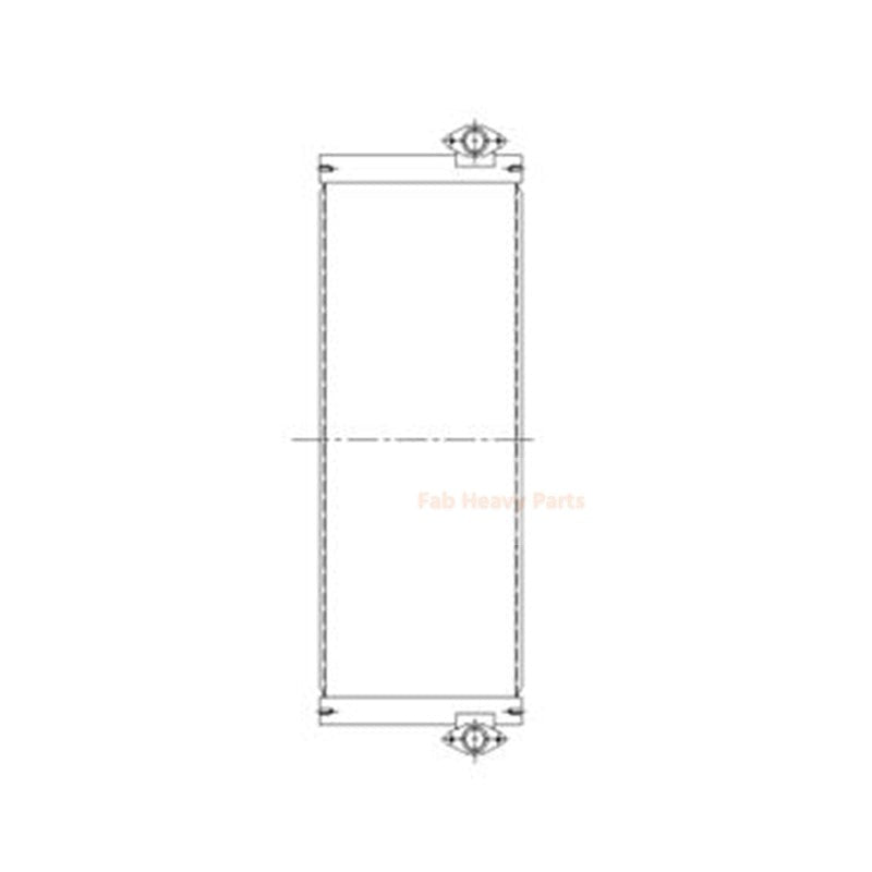 Hydraulic Oil Cooler LQ05P00041S006 for Kobelco SK250-8 Excavator
