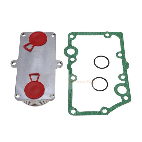 Enfriador de aceite RE59296 FITS para John Deere 5410 5520 6420 5403 9410 5510 L514 L524 L534 LR612 LR614