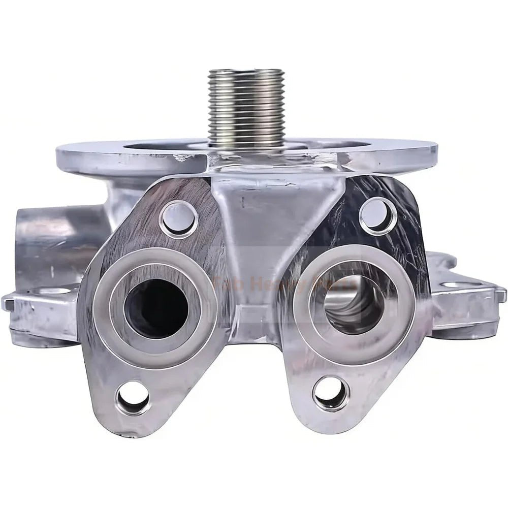Oil Filter Base 8 - 97229168 - 0 8972291680 Fits for Isuzu 4JG1 6BD1 6HK1T Engine - Fab Heavy Parts