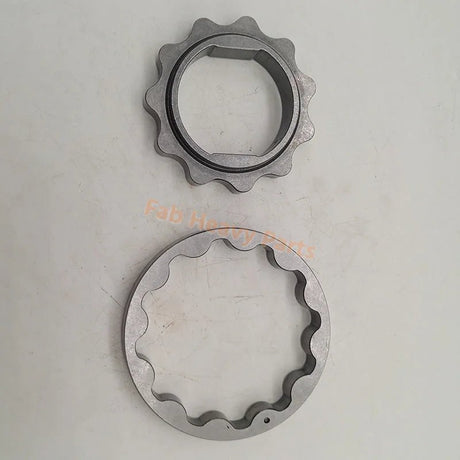 Oil Pump 119717 - 32110 & 119717 - 32120 for Yanmar 3TNV70 3TNV76 3TNV80 Engine Takeuchi TB016 Hitachi ZX17U - 2 ZX17UNA - 2 Excavator - Fab Heavy Parts