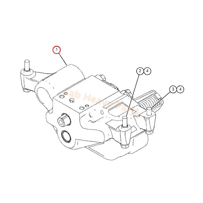 Oil Pump 161 - 4113 1614113 Fits for Caterpillar CAT C15 C16 C18 3406B 3406C 3406E 3408 3408B 3408C 988B - Fab Heavy Parts