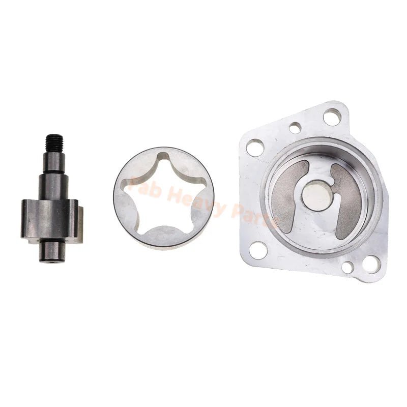 Oil Pump 32A35 - 00010 32A3500010 for Mitsubishi S4S Engine F18B Fits for Caterpillar CAT Clark Forklift - Fab Heavy Parts