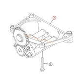 Pompa dell'olio 4200454 420-0454 adatta per escavatore Caterpillar CAT Engine C6.6 C7.1 M316D M318D M322D