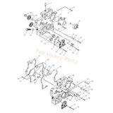 Oil Pump Cover 178 - 6538 1786538 Fits for Caterpillar CAT 3066 C6.4 Mitsubishi S6K Engine - Fab Heavy Parts