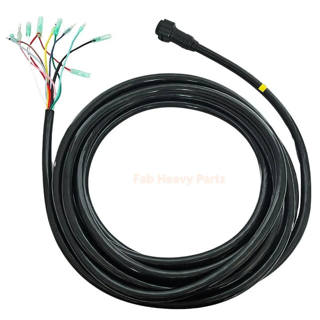 Outboard For Yamaha Control Box Main Wire Harness 688-8258A-20 10PINS 16.4FT/5M