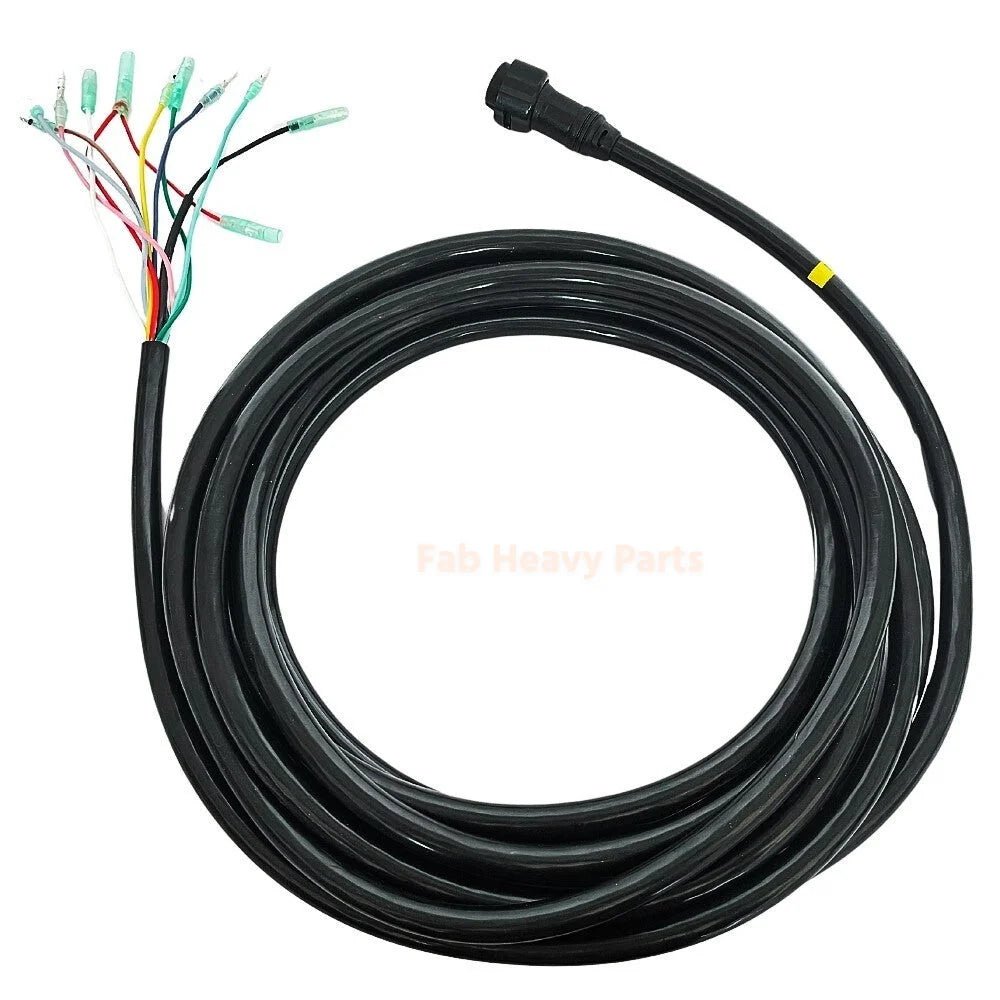Outboard For Yamaha Control Box Main Wire Harness 688 - 8258A - 20 10PINS 16.4FT/5M - Fab Heavy Parts