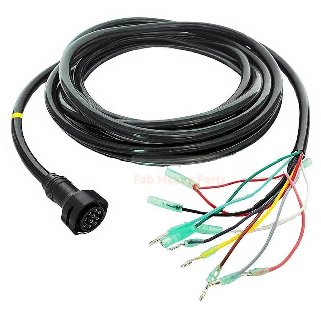 Outboard For Yamaha Control Box Main Wire Harness 688 - 8258A - 20 10PINS 16.4FT/5M - Fab Heavy Parts